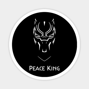 Peace King - Black Panther T-Shirt Magnet